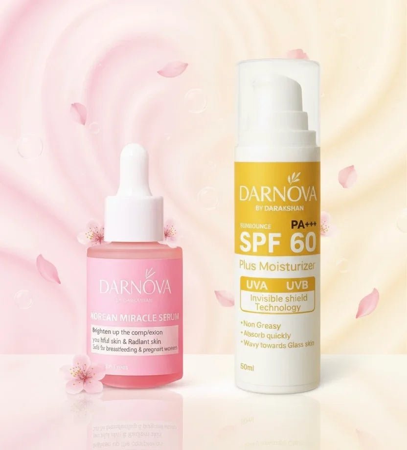 Bright & Safe Duo (Serum + SPF 60) - Darnova by Darakhshan