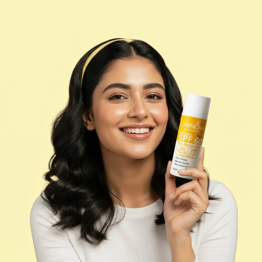 SPF 60 Sunblock With Moisturizer Hylournic Acid Infused | Sun Damage Protection